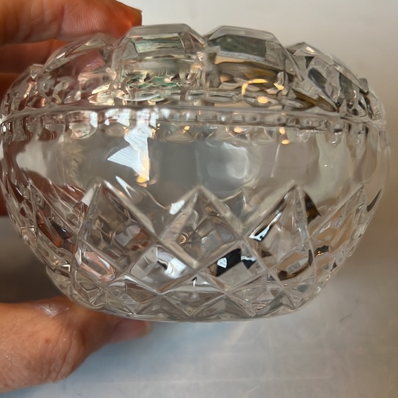 Crystal Trinket Candy Dish with Cover - Picture 5 of 5